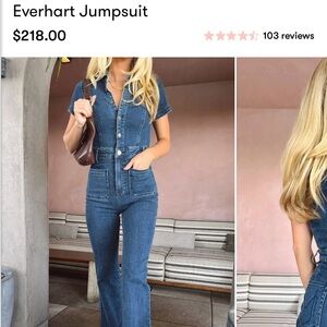 Everhart Denim Jumpsuit